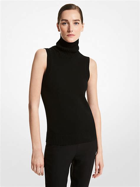 buy michael kors velour sweatsuit|michael kors sleeveless turtleneck sweater.